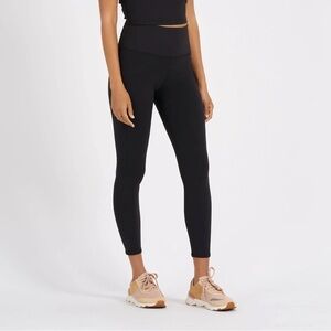 VUORI WOMEN'S RIB STUDIO LEGGING IN BLACK SIZE SMALL
